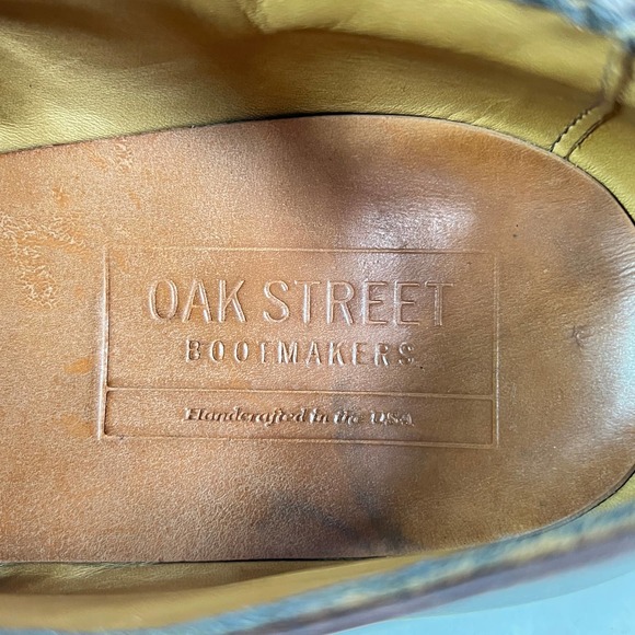 Classic Brown Leather Derby Shoes - Picture 10 of 11